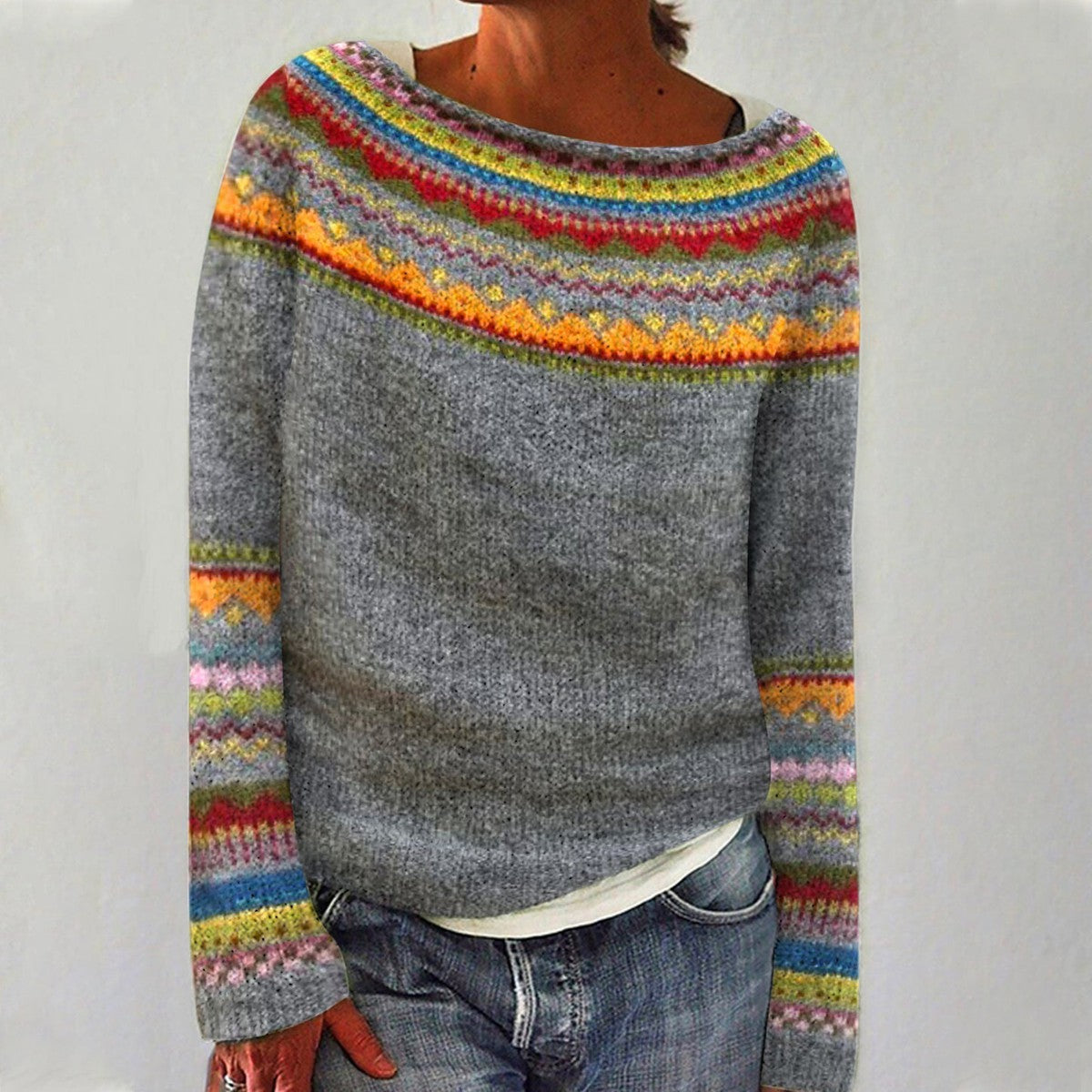 Elyse | Pull en Laine Rétro