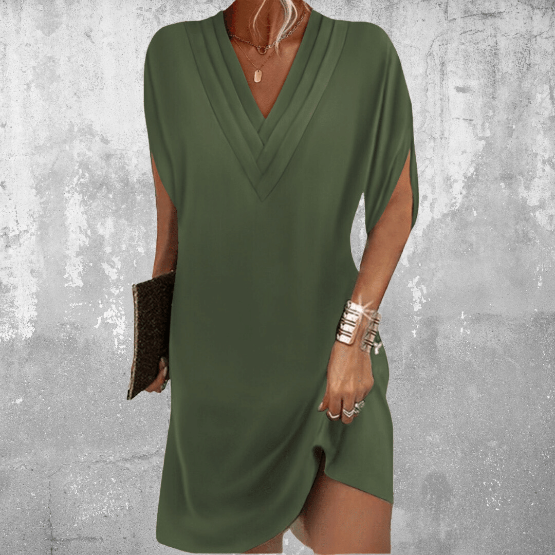 Minetta - Robe Élégante Couverte du Ventre