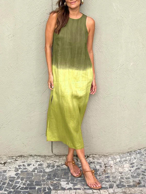 Heather - Robe Gradient Décontractée
