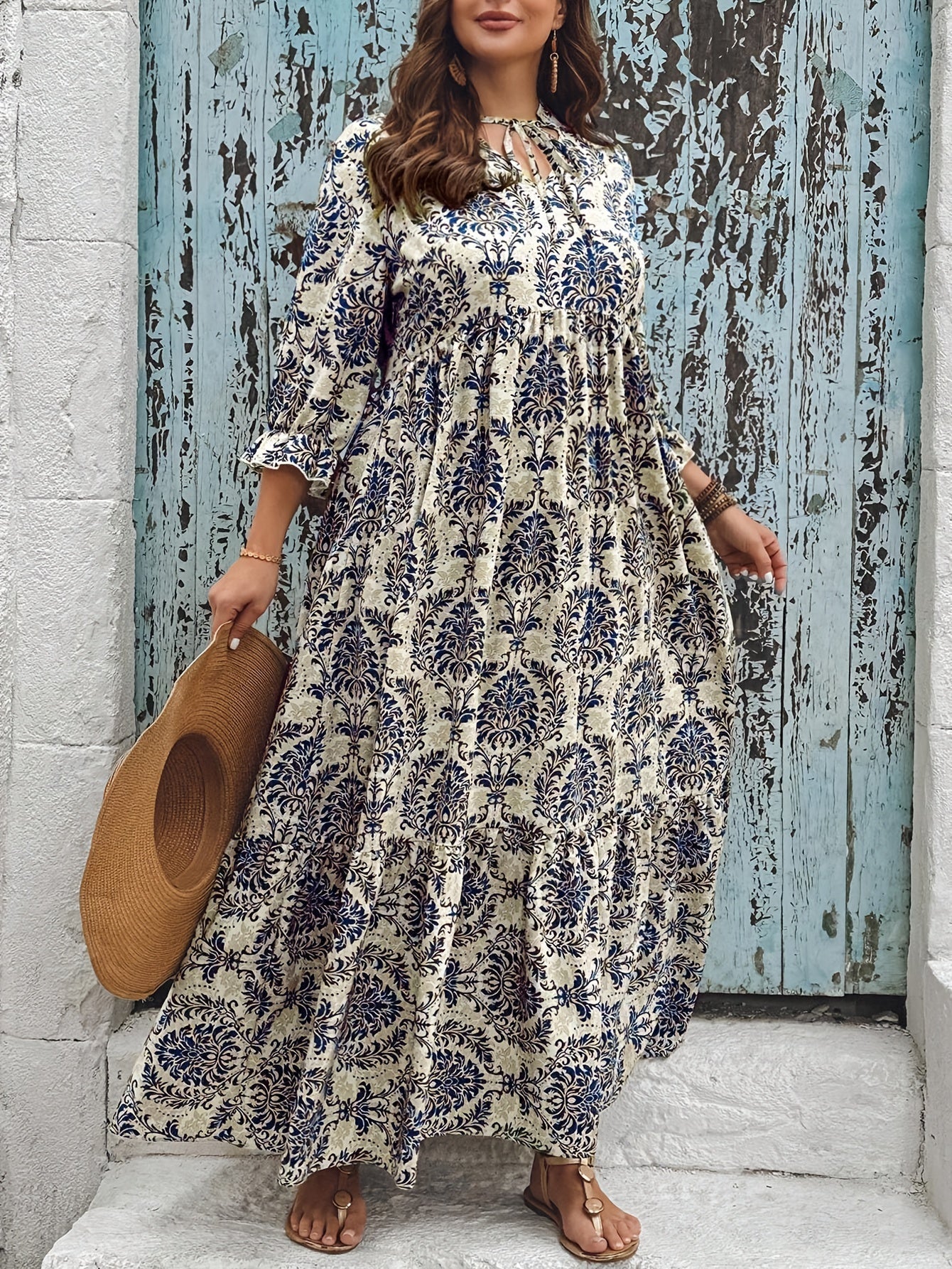 Molly - Robe Mosaïque Bohème
