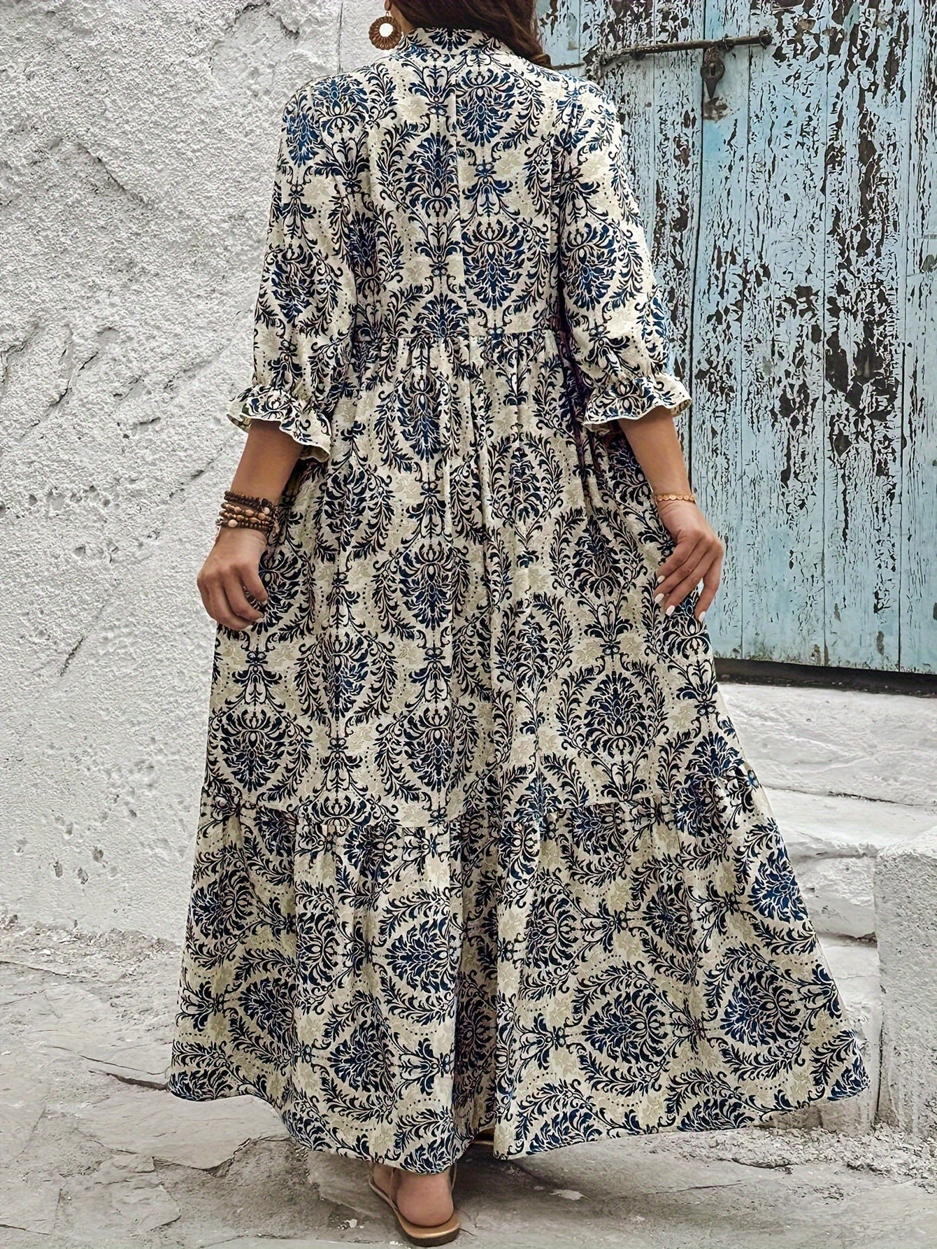 Molly - Robe Mosaïque Bohème