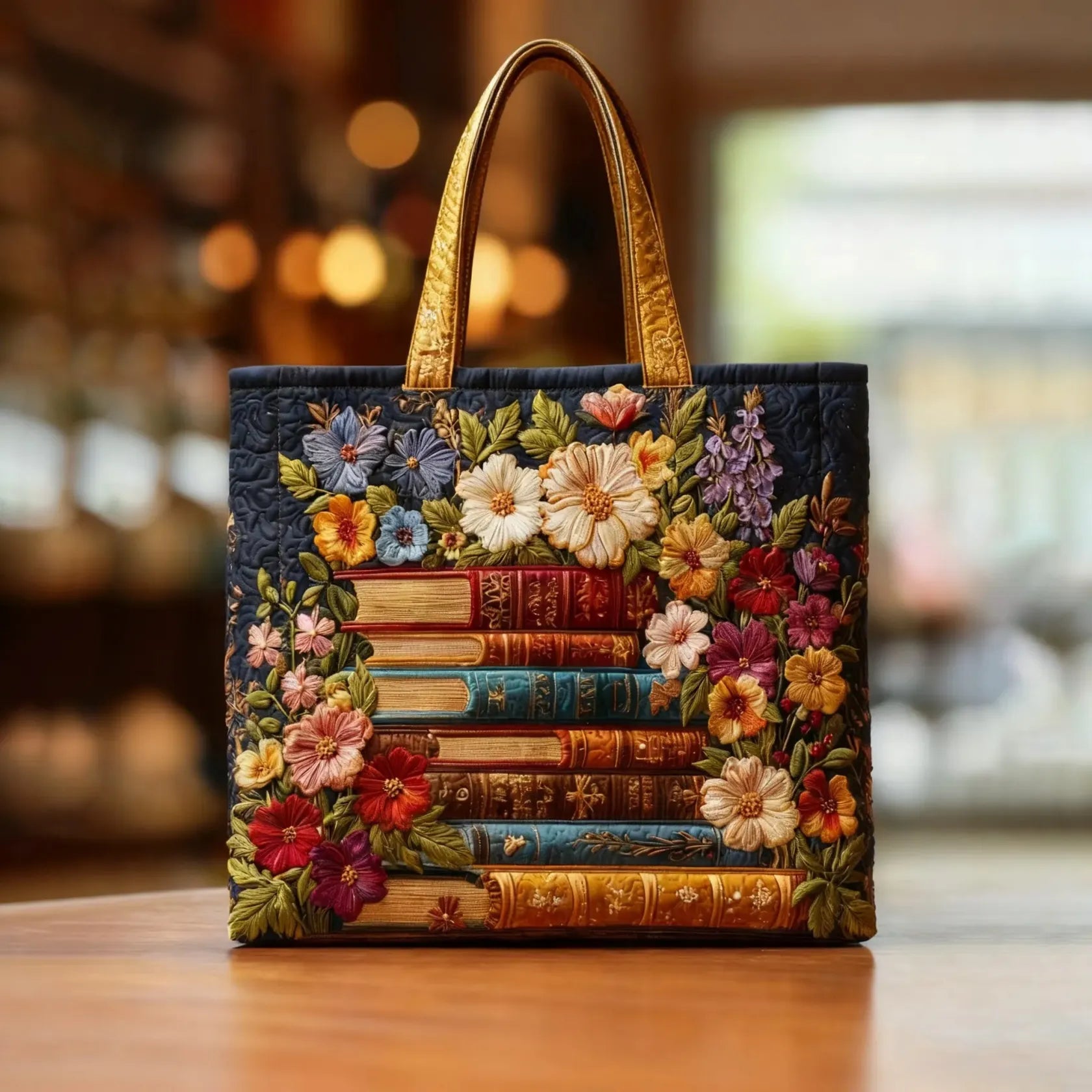Sac artisanal - Imprimés et livres de fleurs