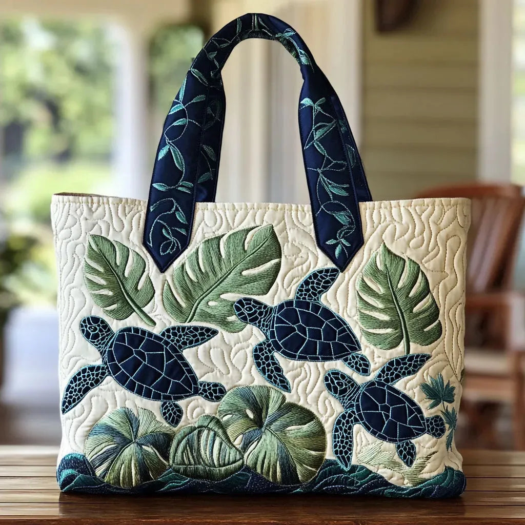 Sac artisanal - La beauté de la tortue marine