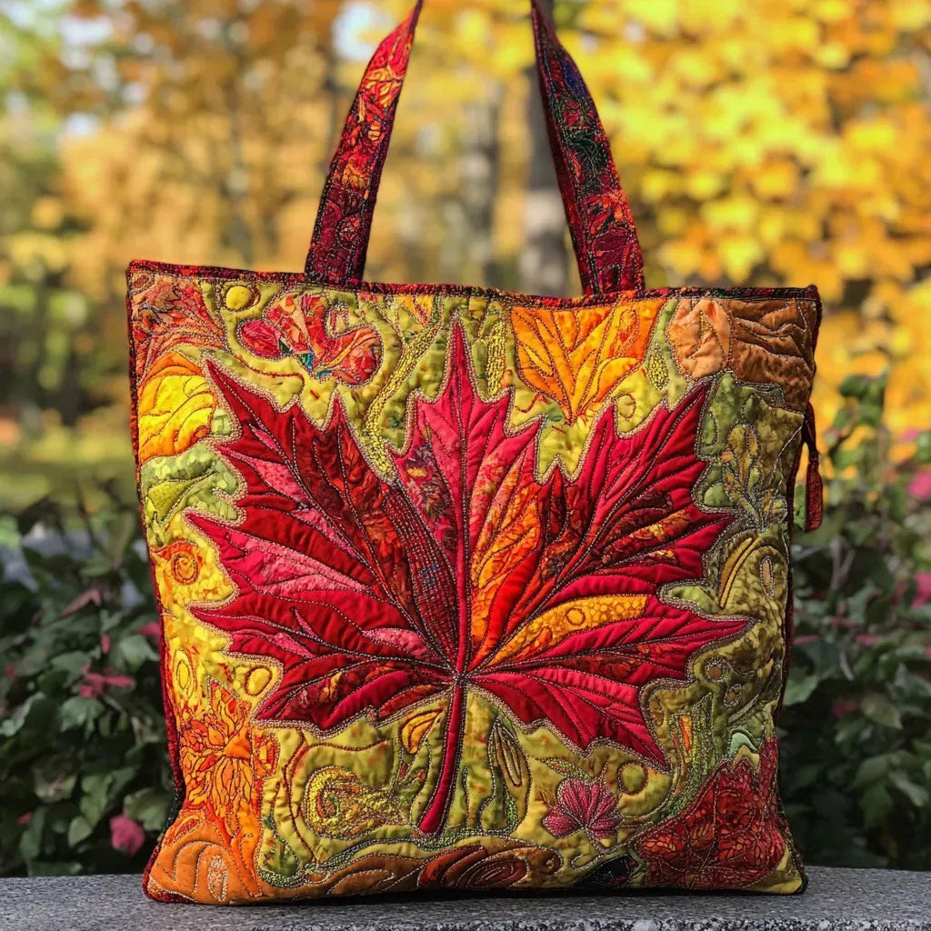 Sac artisanal - Érable au coucher du soleil