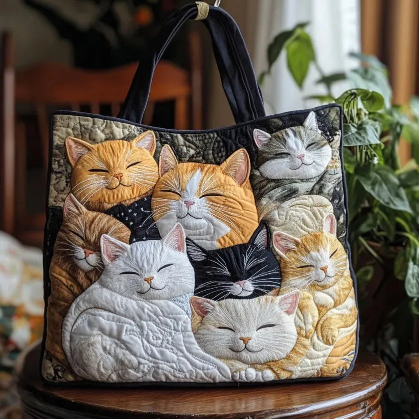 Sac artisanal - Chatons endormis