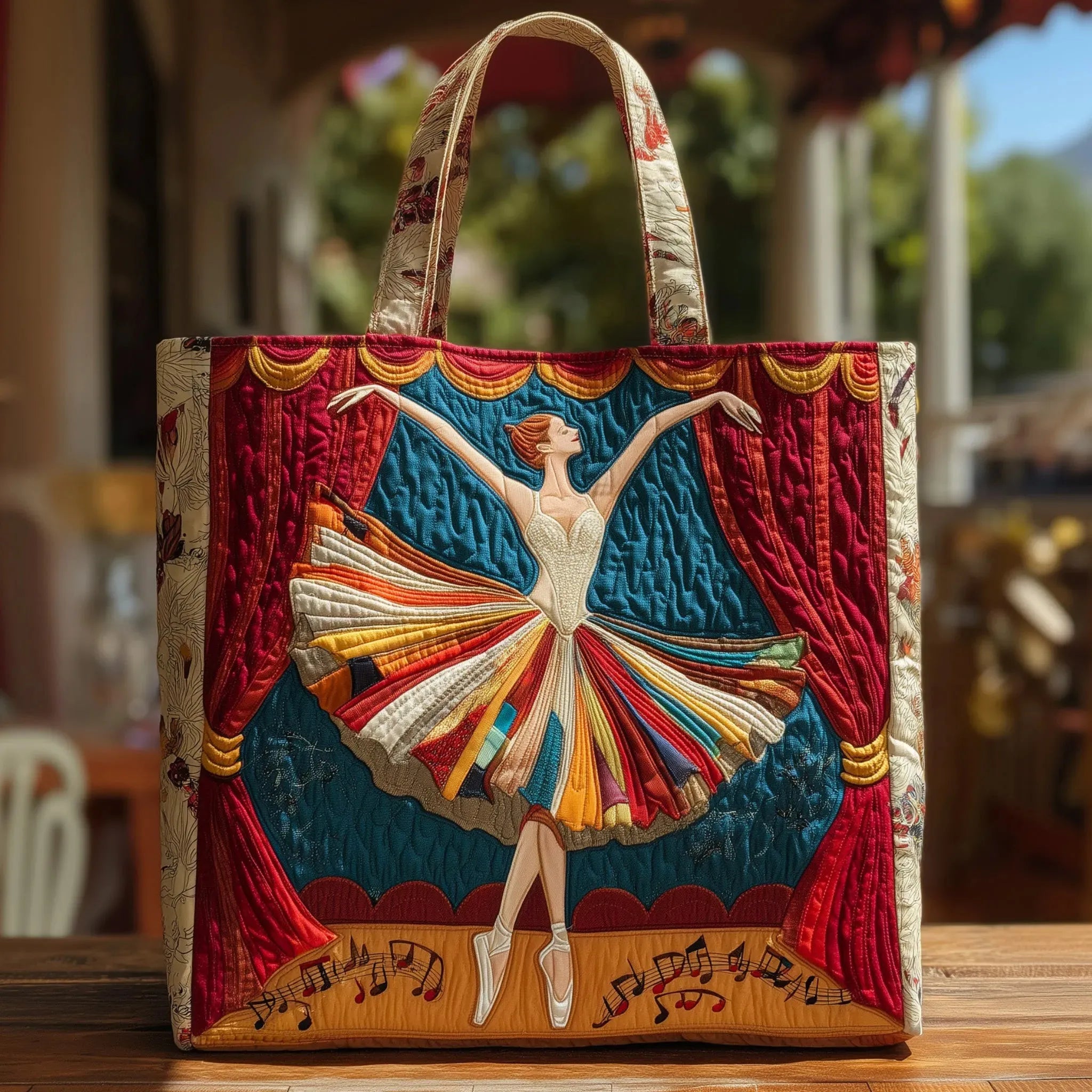 Sac artisanal - Ballerine élégante