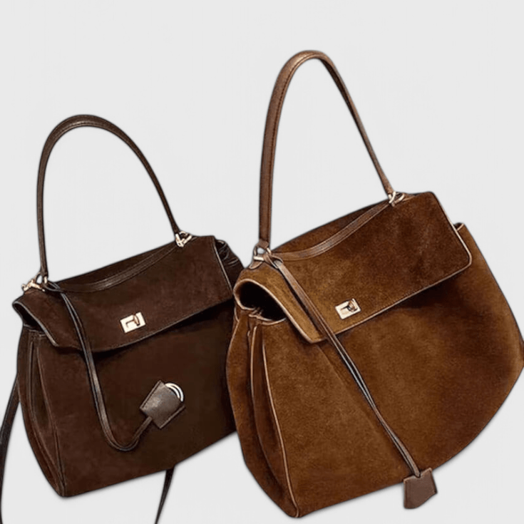 Cécilie | Sac à cadenas doré