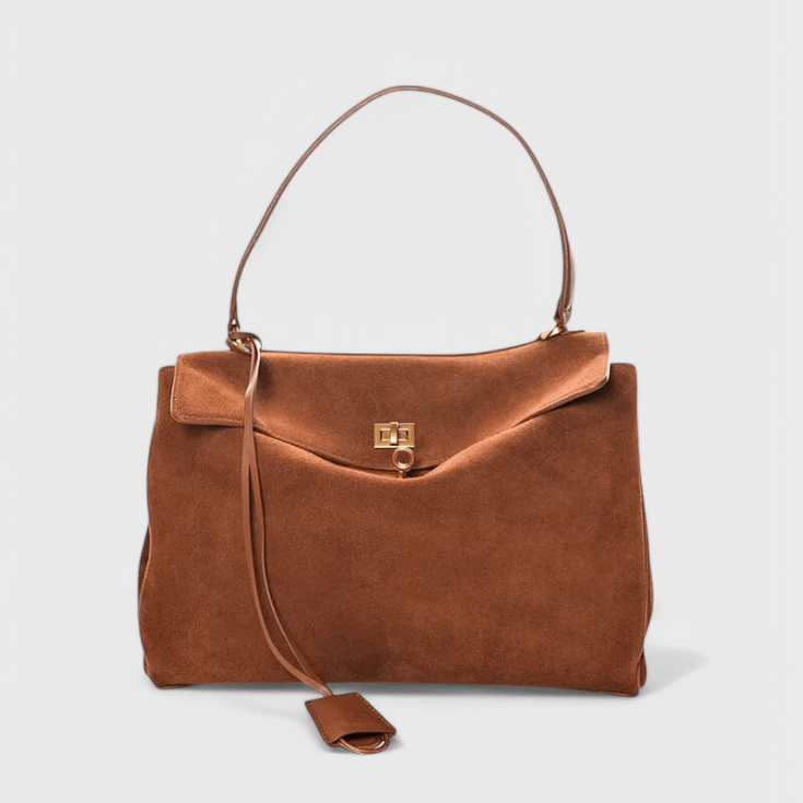 Cécilie | Sac à cadenas doré