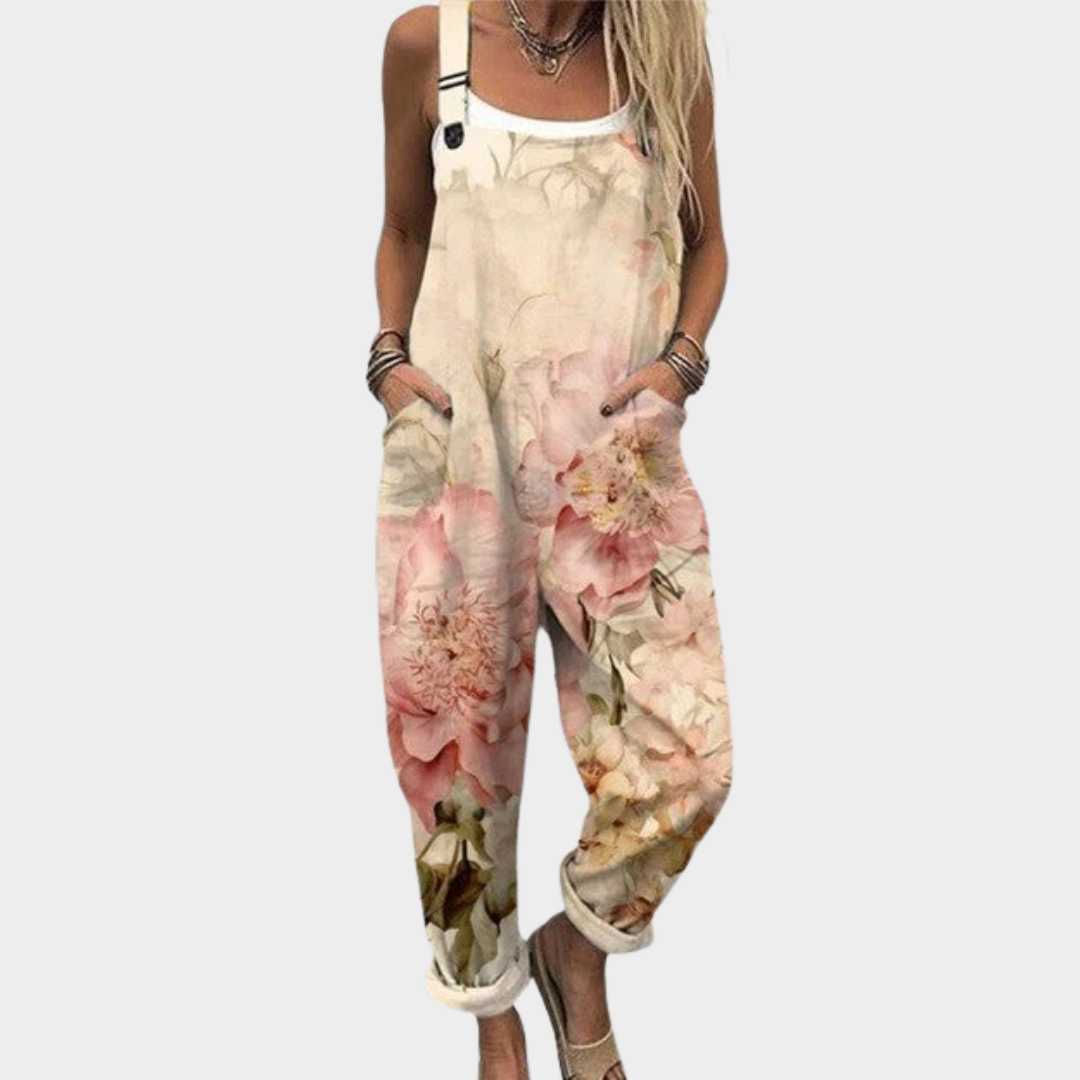 Madalena - Combinaison Imprimée Confortable