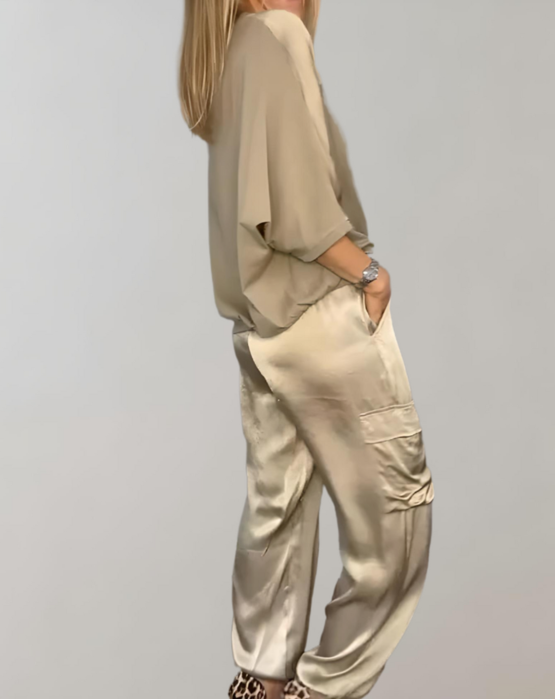 Finley - Ensemble de Lounge Cargo Soie