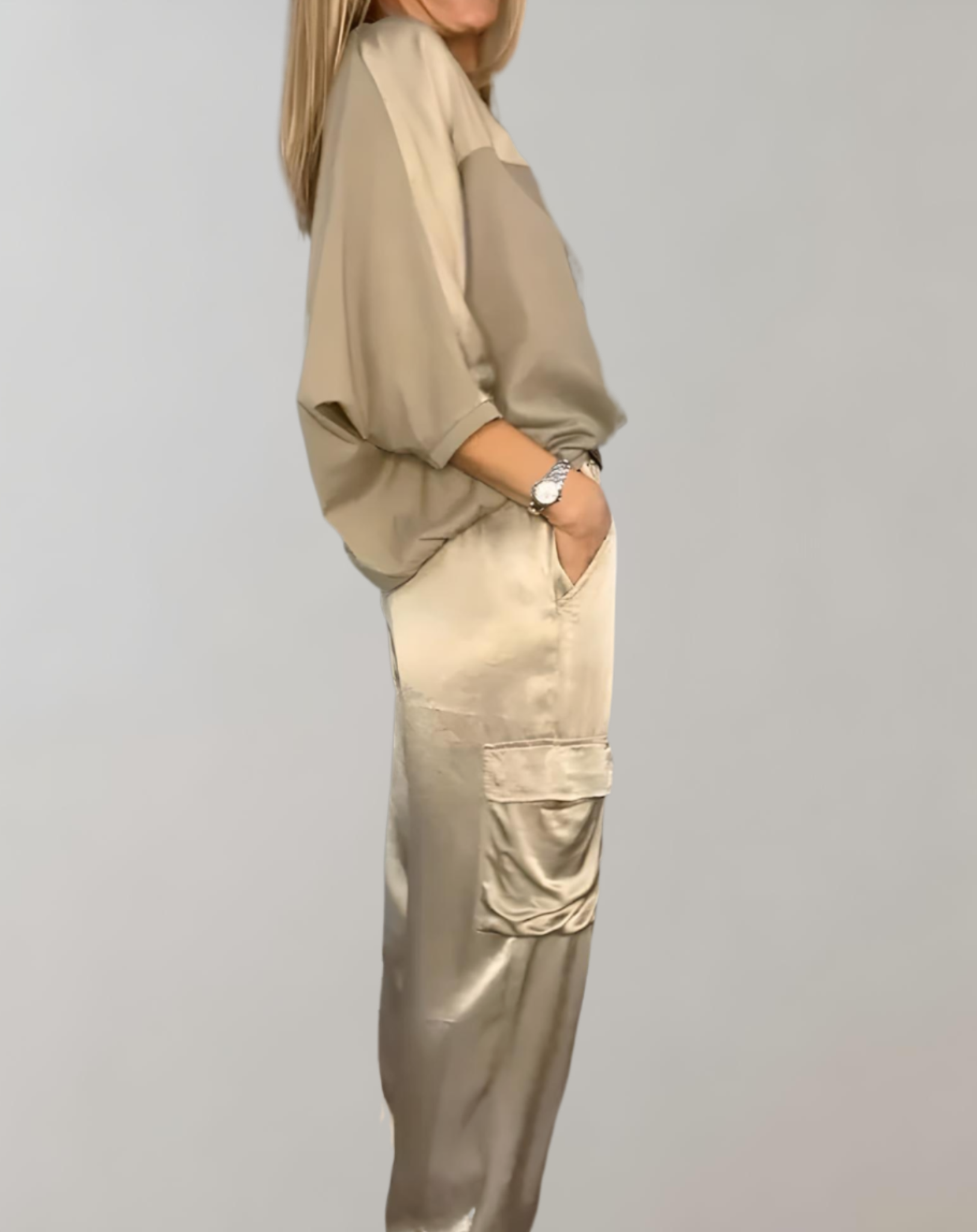 Finley - Ensemble de Lounge Cargo Soie