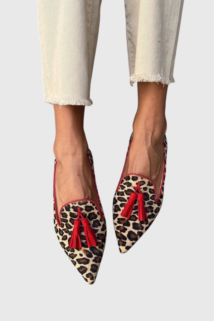 Nela™ | Mocassins Léopard