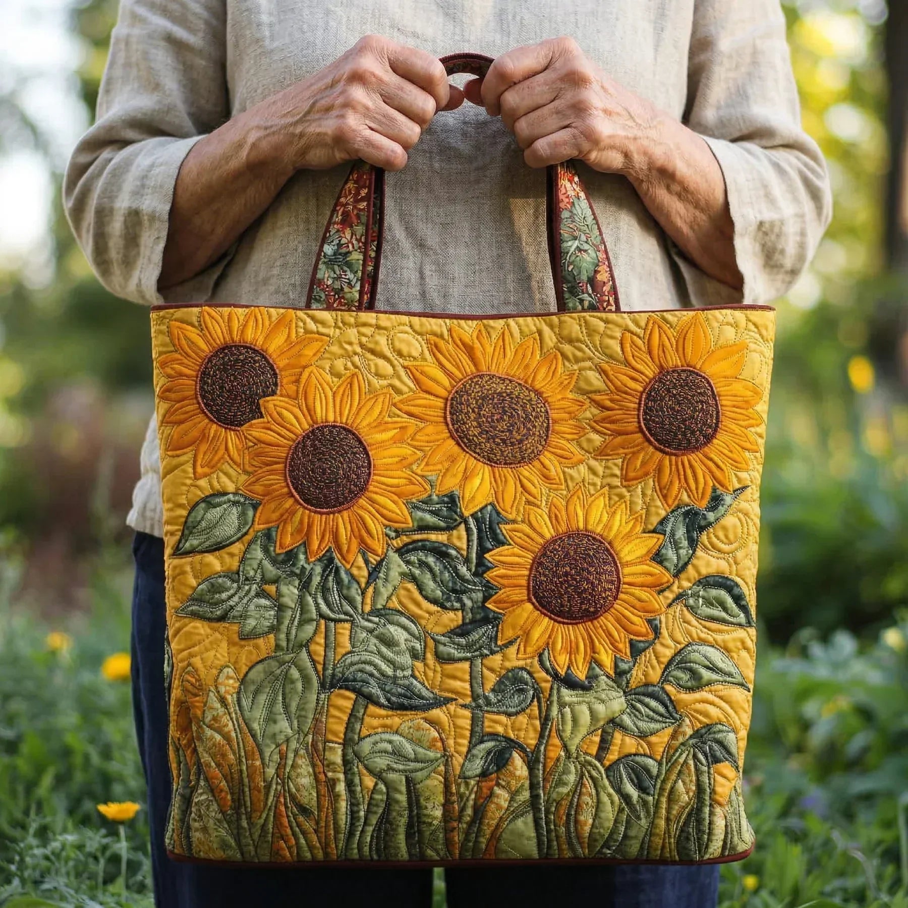 Sac artisanal - Tournesol