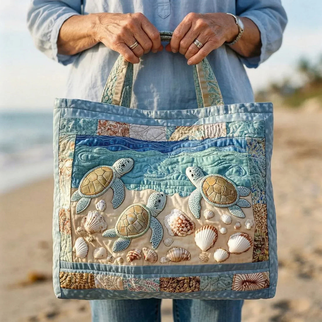 Sac artisanal - Tortues de Mer