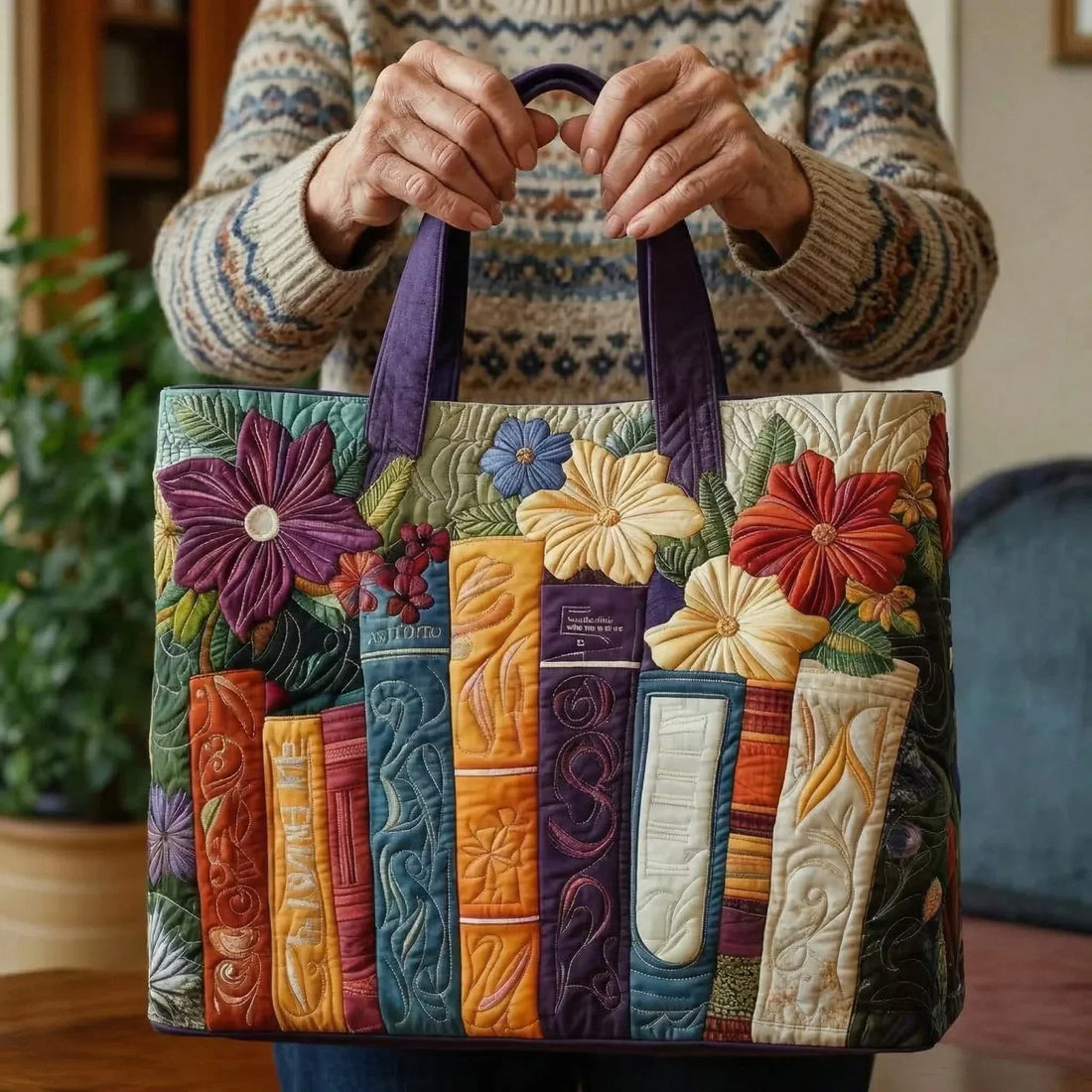 Sac artisanal - Amoureux des livres