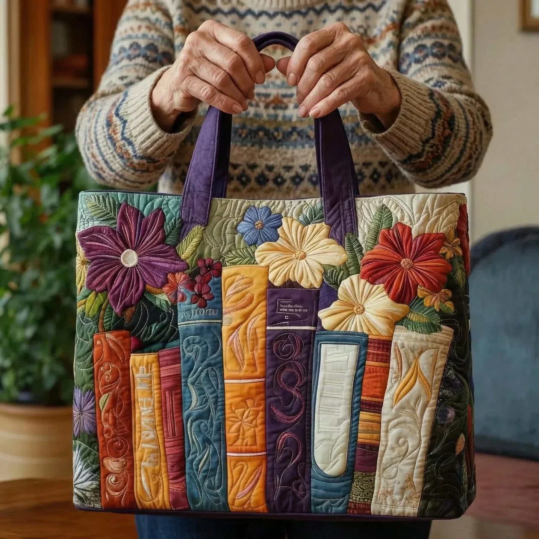 Sac artisanal - Amoureux des livres