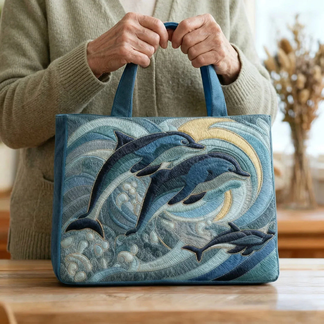 Sac artisanal - Dauphin de la mer