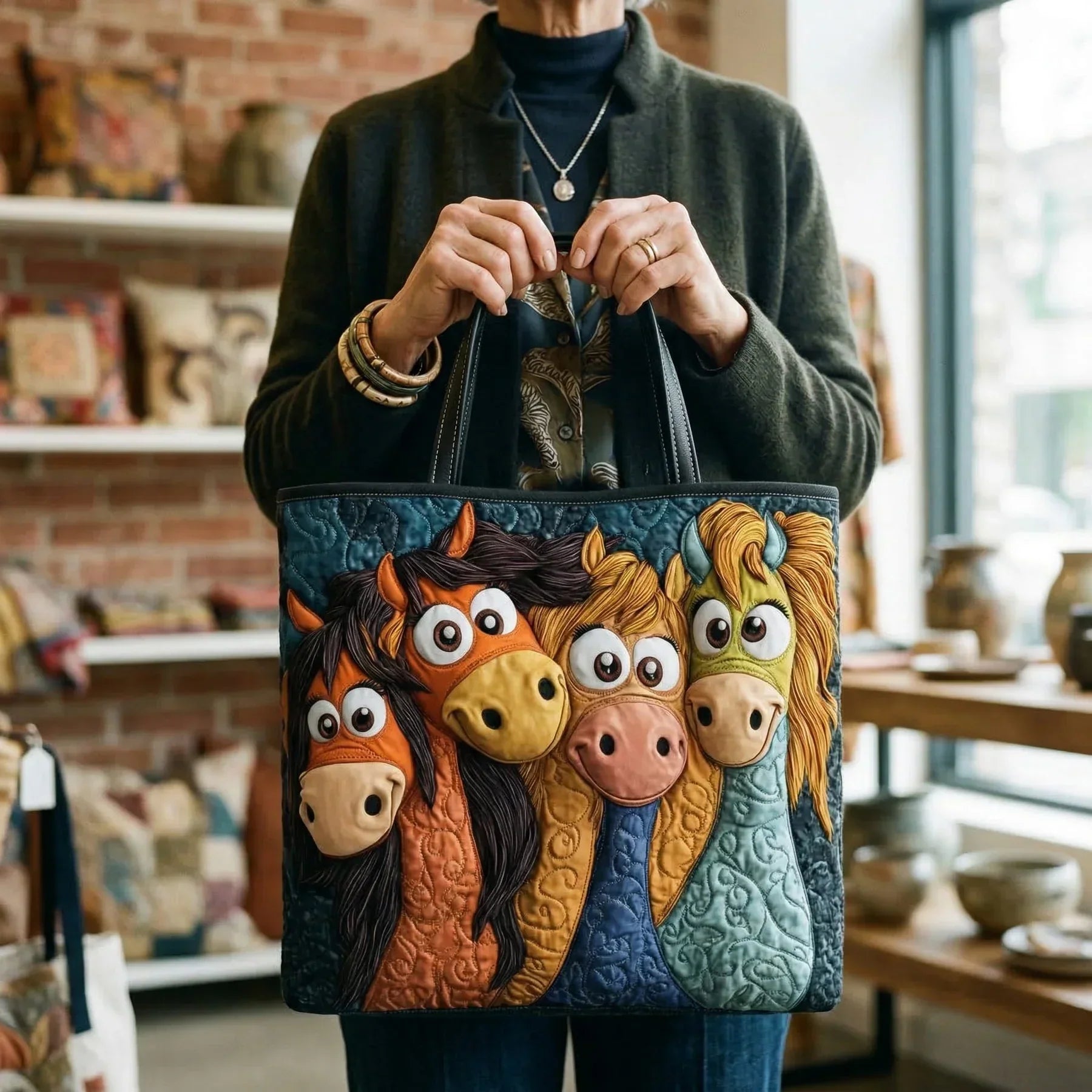 Sac artisanal - Poneys Joueurs